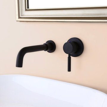 $79.99 Modern Wall-Mount Bathroom Sink Faucet with Single Handle