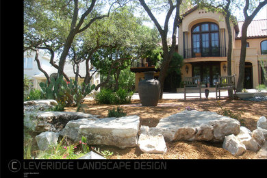 Inspiration for a mediterranean landscaping in Austin.