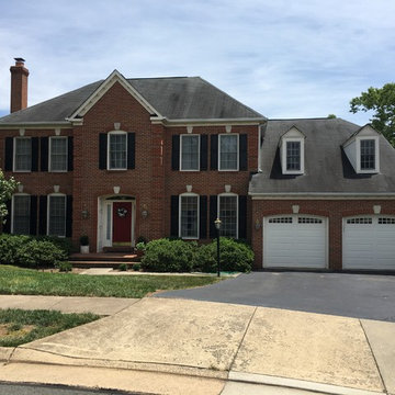 Roofing- CertainTeed Landmark Moire Black Before