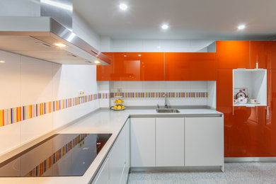 Cocina sin tiradores