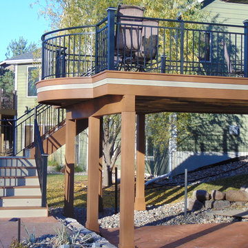 Curved Harvest Bronze Deck