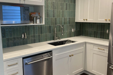 Example of a kitchen design in Other