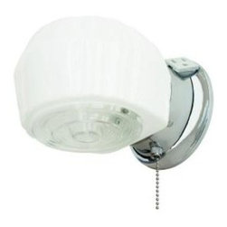 Progress Lighting Chrome 1-light Vanity Fixture - Outdoor Wall Lights And Sconces
