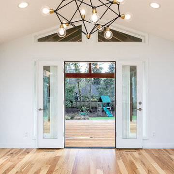 Complete home remodel with expanded dining room