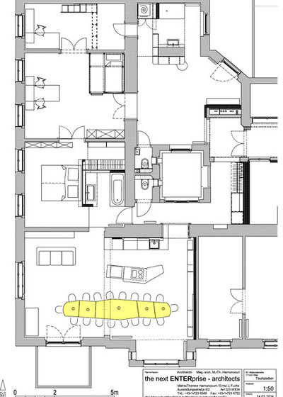 Modern Grundriss by the next ENTERprise Architects ZT GmbH