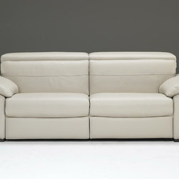 Natuzzi Editions Casual/Contemporary Leather Sofa B718 - Sofas