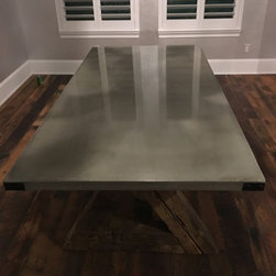 Concrete patio tables - Dining Tables