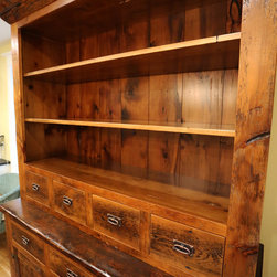 Reclaimed Wood Hutches - Bookcases