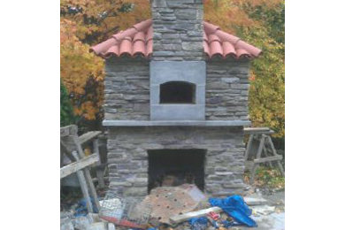 Outdoor Pizza Oven & Fireplace - Rivervale, NJ