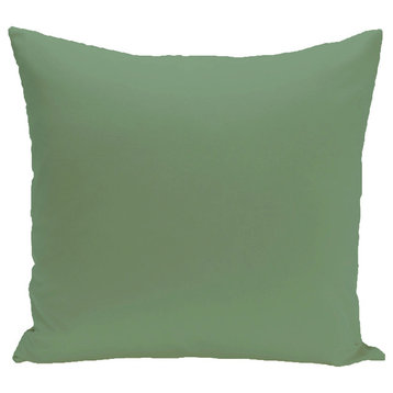 Solid Pillow, Succulent, 18"x18"
