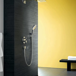 Hansgrohe S/E Theromstatic Trim with Volume Control and Diverter - Showerheads And Body Sprays