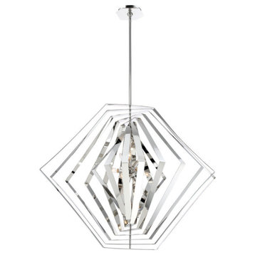10-Light Transitional Large Chandeliers by Eurofase