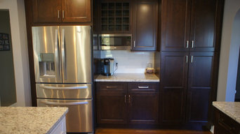 Before & After- Kitchen/Office remodel in Berlin, CT