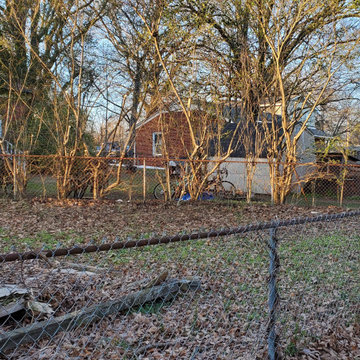 Fence Line Brush Clean-up
