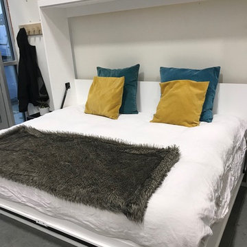 Modern Horizontal Murphy Bed