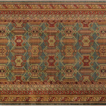 Geometric Tribal Oriental Hand Made Rugs