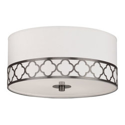 Robert Abbey - Robert Abbey - Addison Semi Flush Mount Ceiling Light - Flush-mount Ceiling Lighting