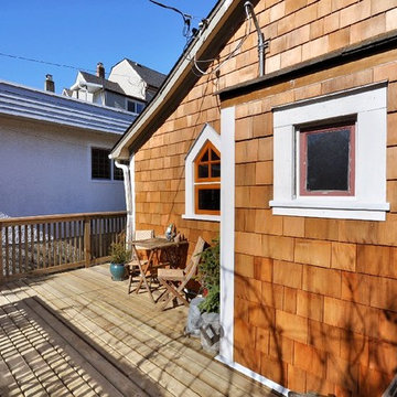 Strathcona Character Home Exterior Renovation and Deck