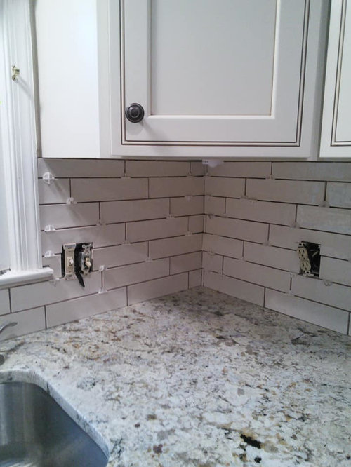 Backsplash up to end of counter and NOW WHAT?!