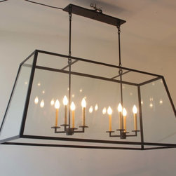 Trapezoid chandelier - Chandeliers