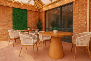 Contemporary patio in Adelaide.