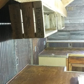Rustic crate uppers