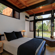 black metal wood transitional
