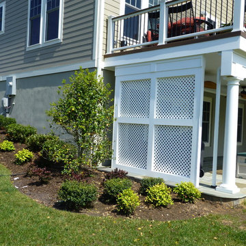 Pitzely deck and patio
