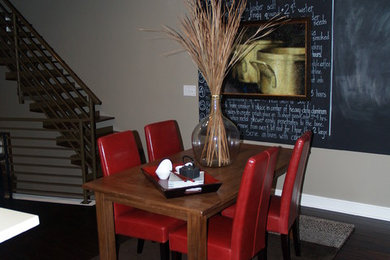 Trendy dining room photo in Kansas City