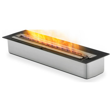 EcoSmart™ XL700 Bio Ethanol Burner, Ventless Fireplace Kit, Black