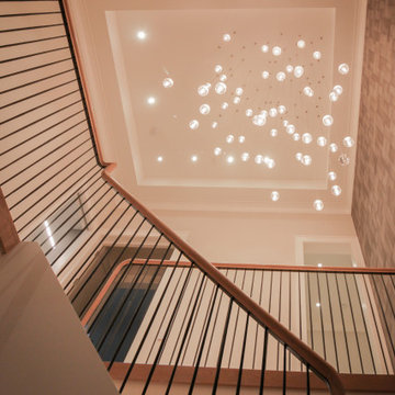 Project #81 | Modern Staircase with Integrated Seating
