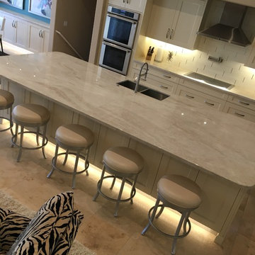 Fountain Hills Contemporary Kitchen - Toe Kick Lighting