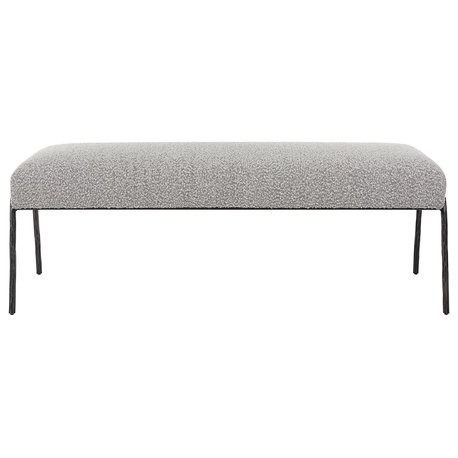 Jacobsen Modern Gray Bench