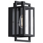 Kichler Lighting - Goson 1 Light Outdoor Wall Light, Black, 7" - This 1 light Outdoor Wall Mount from the Goson collection by Kichler will enhance your home with a perfect mix of form and function. The features include a Black finish applied by experts.