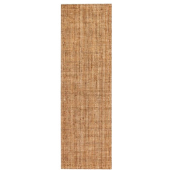 Andes Natural Jute Area Rug, 2'6"x6'