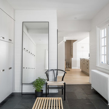 White-Washed & Calcutta | Kitchen | Astro Design, Ottawa Canada