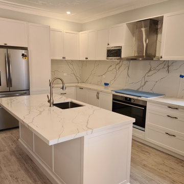 Home Renovation with Custom Cabinetry