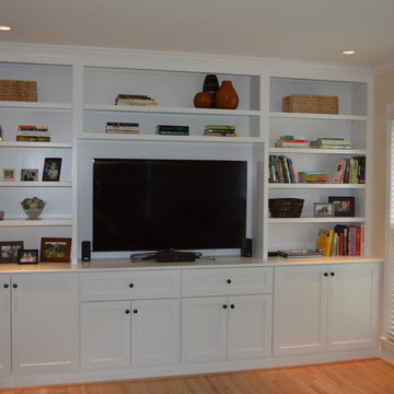 Custom Comtemporary Entertainment Center