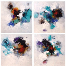 "From All Things" (all panels) - Paintings