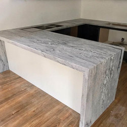 Snow White Granite Benchtops - Kitchen Countertops