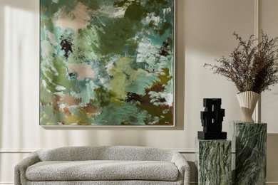 This is an example of a living room in Melbourne.