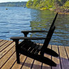 Elk Outdoors Mountain Bluff Essential Adirondack Chair, Abyss (Black)