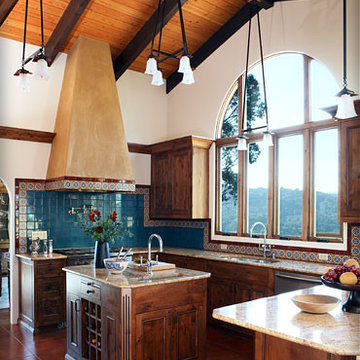 James D Rogers Builder: Spainish Colonial Style Kitchen