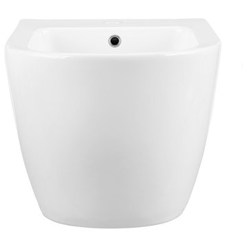 St. Tropez Wall Hung Bidet, Glossy White