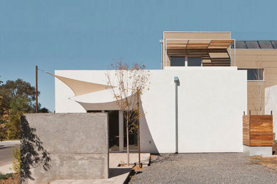 This is an example of a modern exterior in Albuquerque.