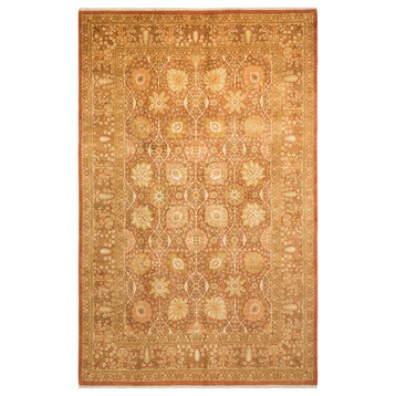 Lillian, One-of-a-Kind Hand-Knotted Area Rug Brown, 6'1"x9'5"