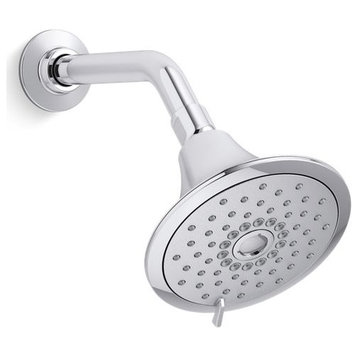Kohler Forte 2.5GPM Multifunction Showerhead, Air-Induct Tech, Polished Chrome