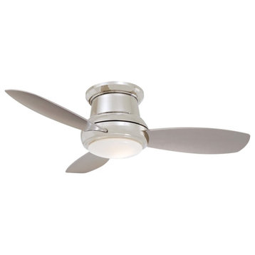 Minka Aire Concept II 44 in. LED Indoor Polished Nickel Ceiling Fan