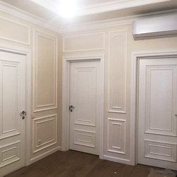 Private Residence - Palazzo 2 Polar White Double Swing - Interior Doors