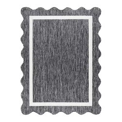 Marilyn Scallop Indoor/Outdoor Rug - Outdoor Rugs